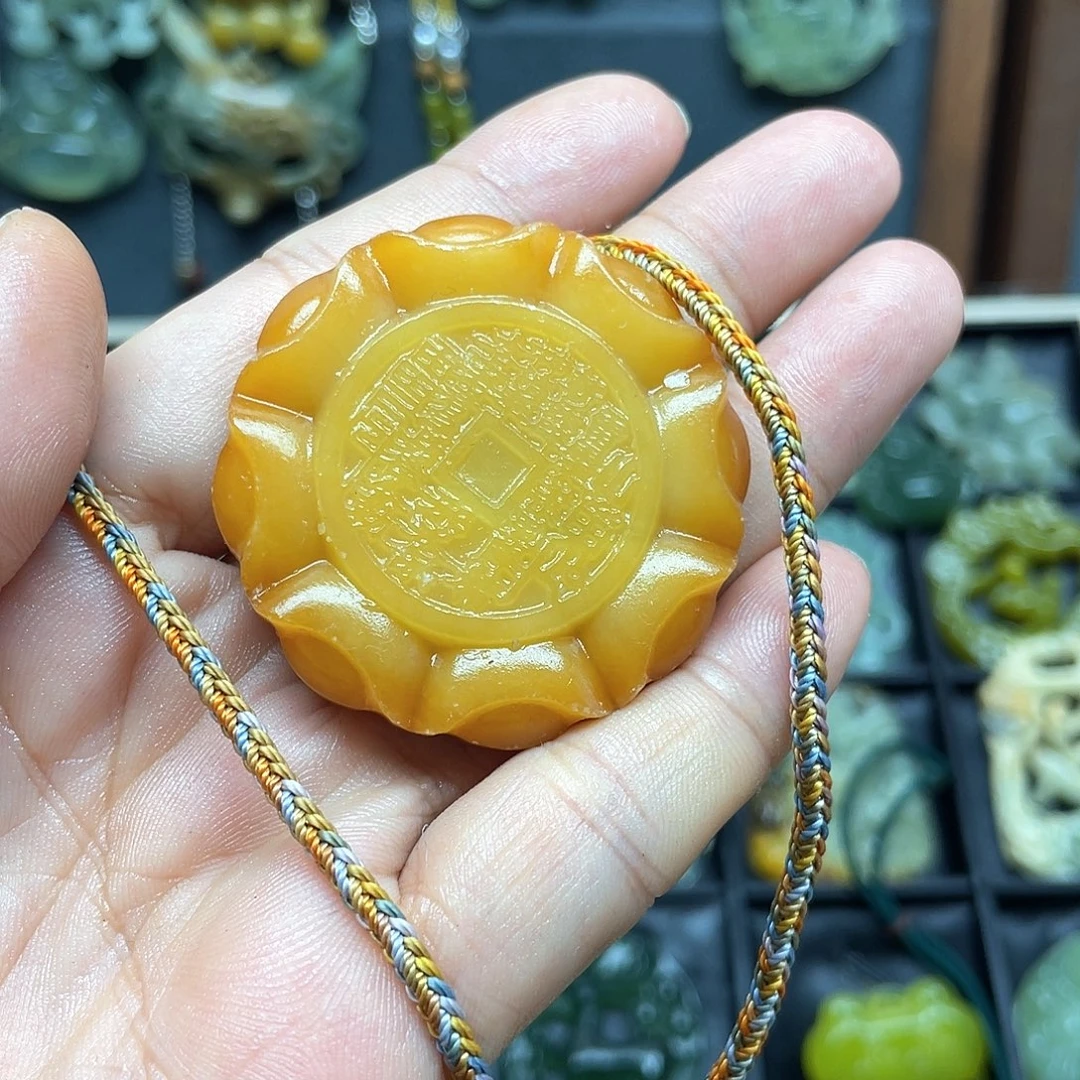 合金蛇纹石玉颈饰