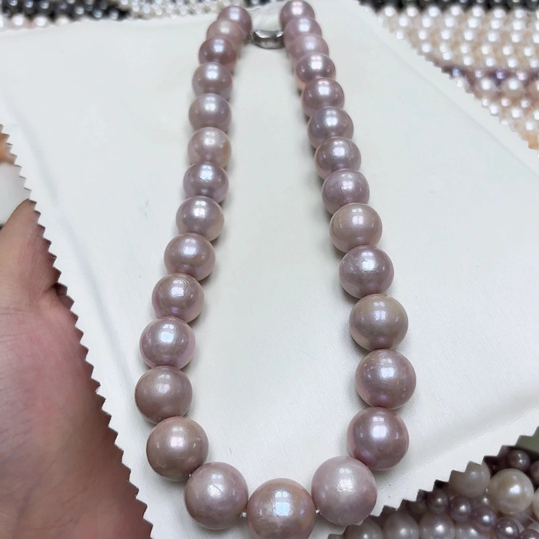 淡水珍珠未镶嵌颈饰14-17内 有核