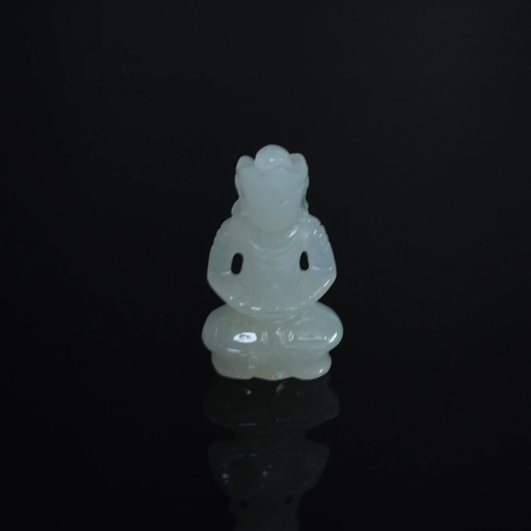 20世纪和田玉佛126695*古玉*传承