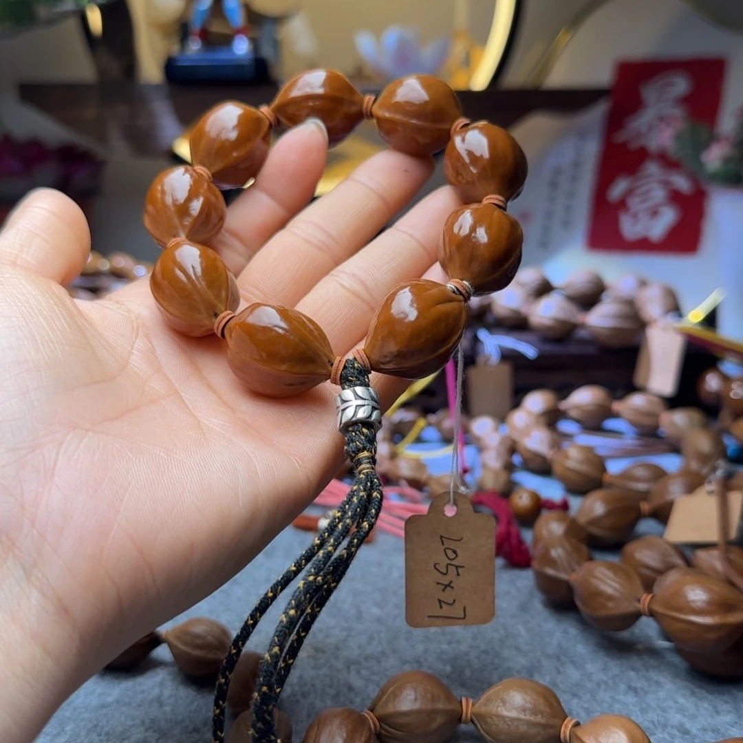 橄榄核手串稳***福20527梅林铁核