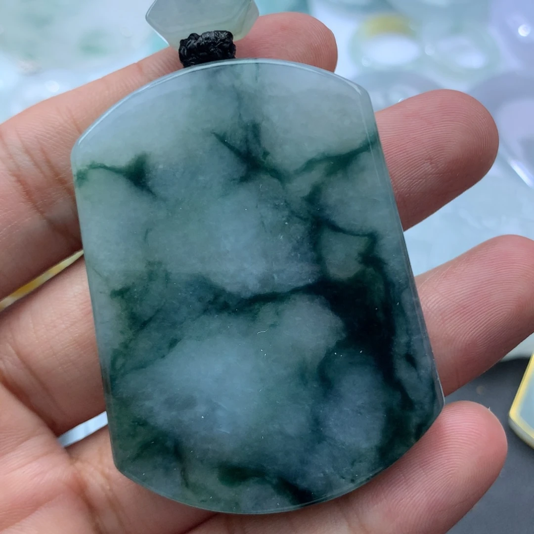 颈饰未镶嵌翡翠缅甸天然A货翡翠