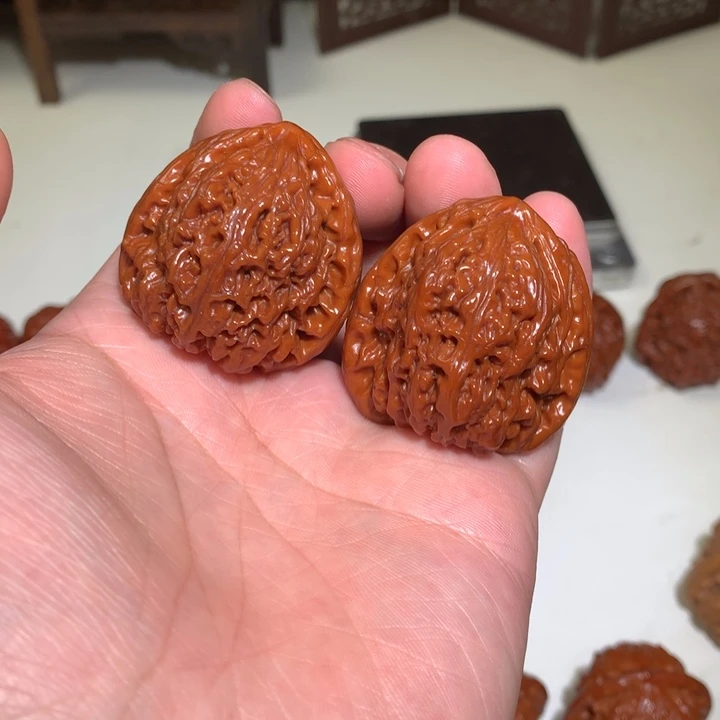 文玩核桃把件Z*Z南疆石9