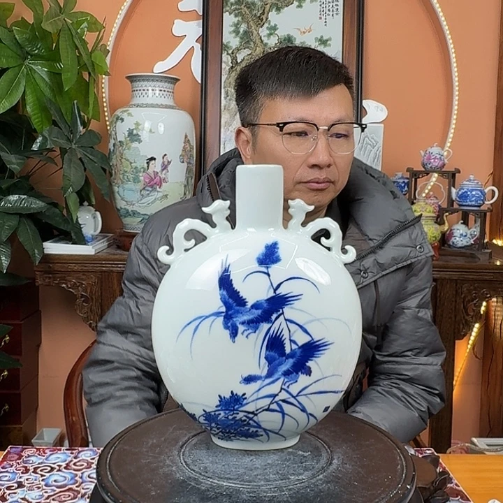 陶摆件景德镇陶瓷手工制作