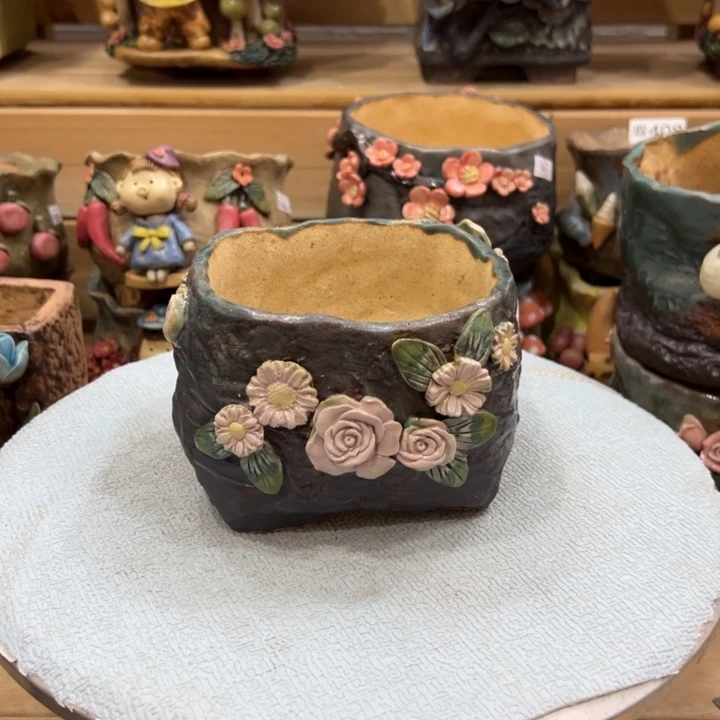 陶然多肉花盆百搭