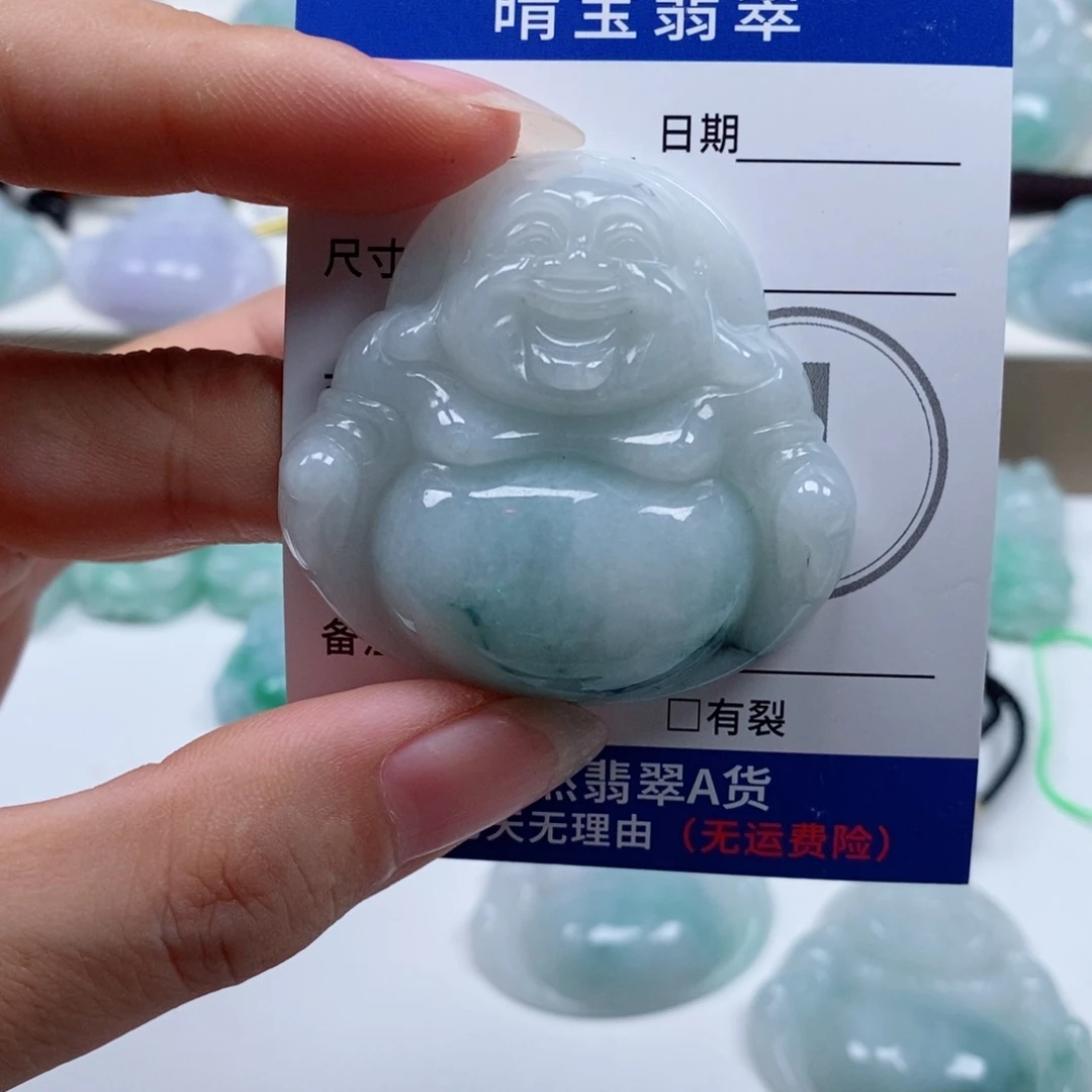 颈饰未镶嵌翡翠天然翡翠
