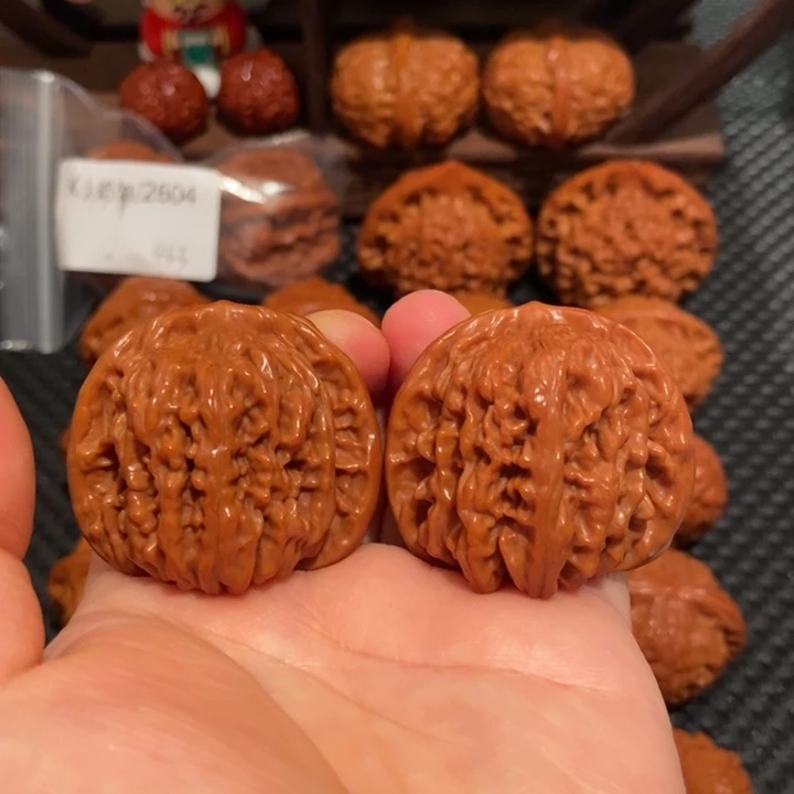 把件文玩核桃42尺寸四座楼2576