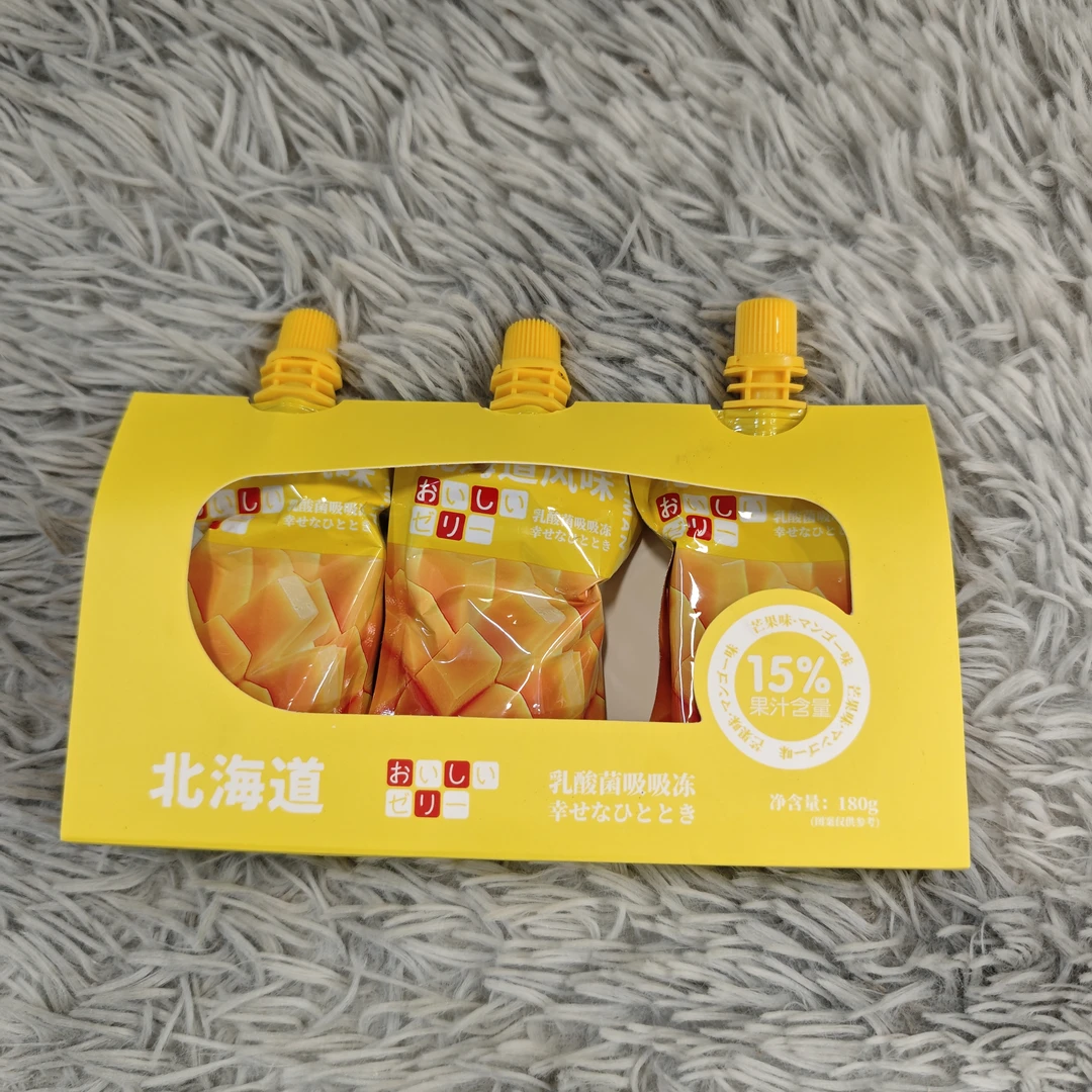 港式风味乳酸菌吸吸冻（芒果味）