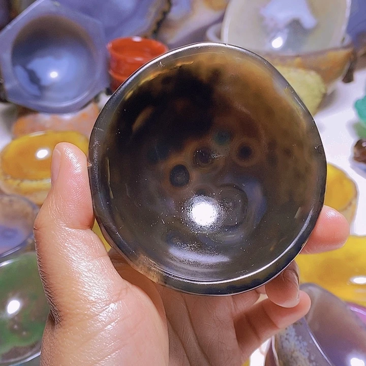 玛瑙/玉髓，未镶嵌望**岸