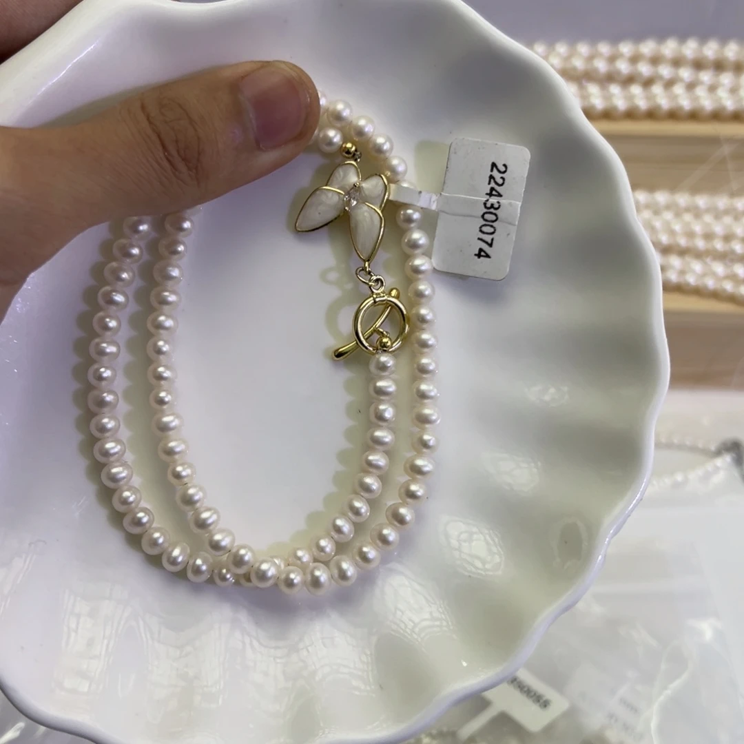 淡水珍珠项链未镶嵌