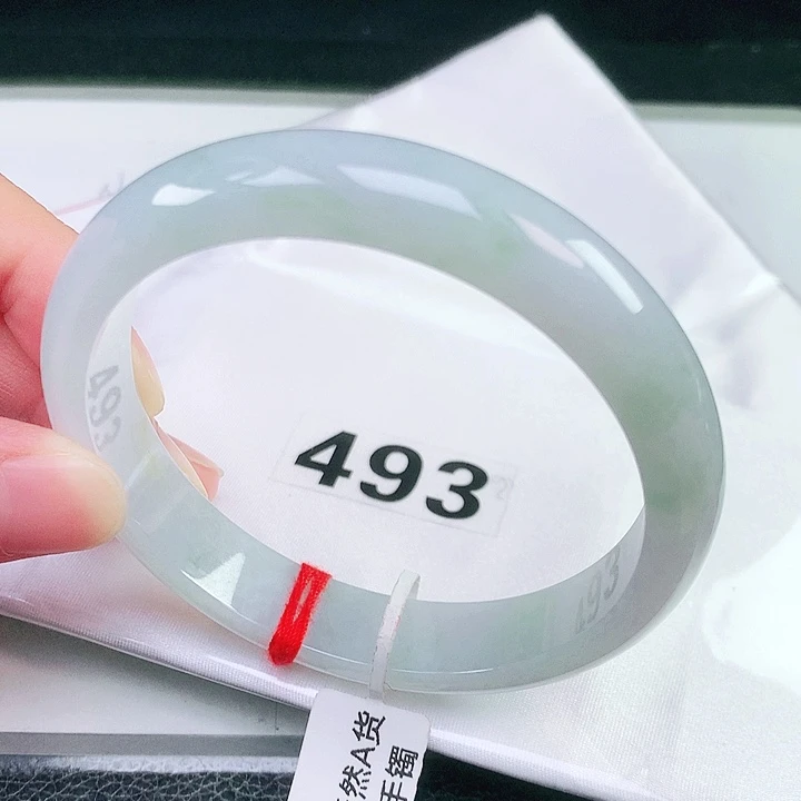 未镶嵌手镯翡翠61圈口493