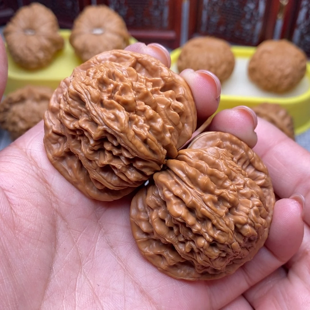 文玩核桃把件四座楼47全