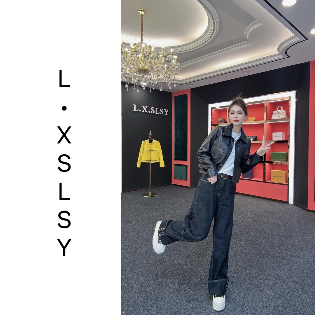 2025春款设计师款（皮衣外套）sy573