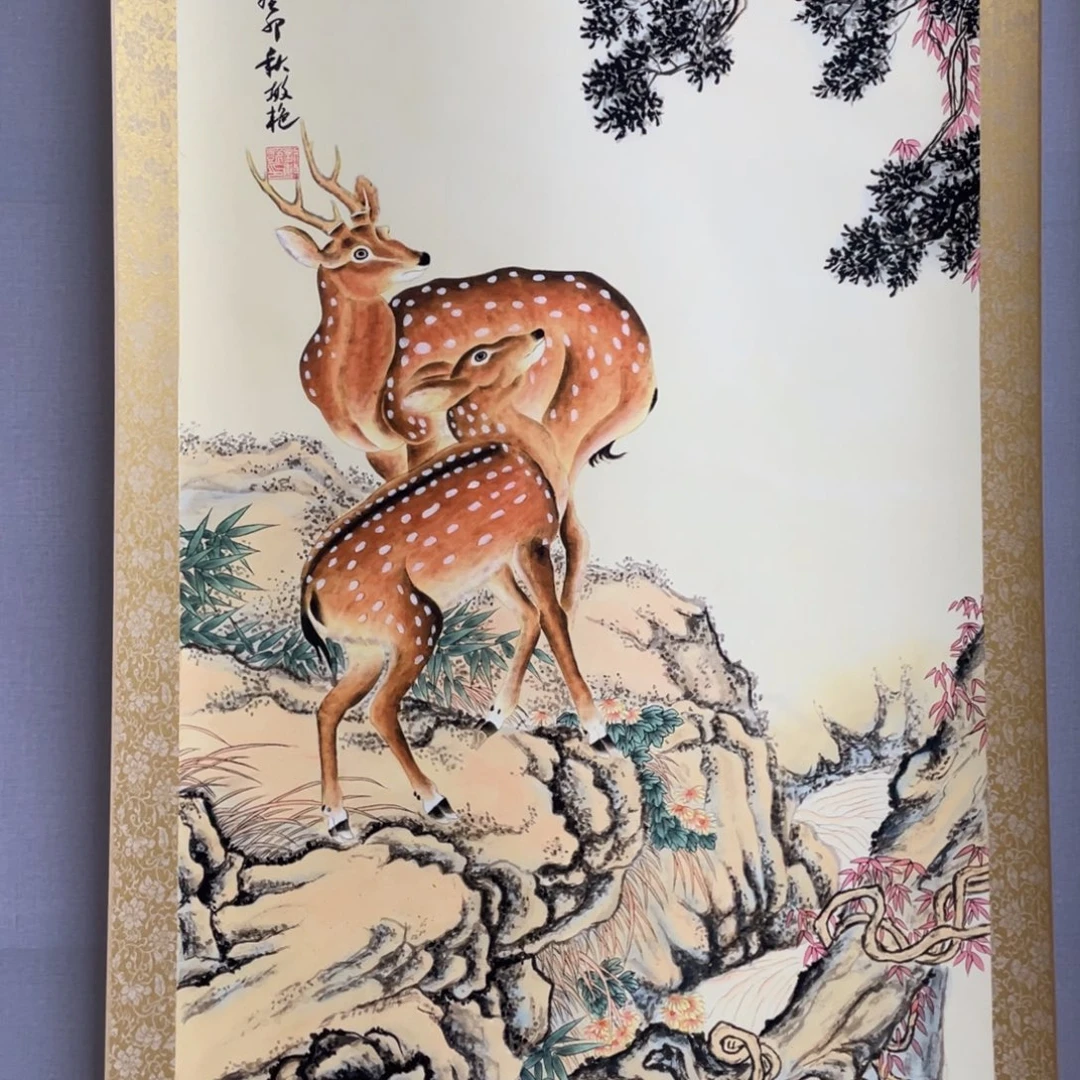 国画很美老师手笔手绘作品y