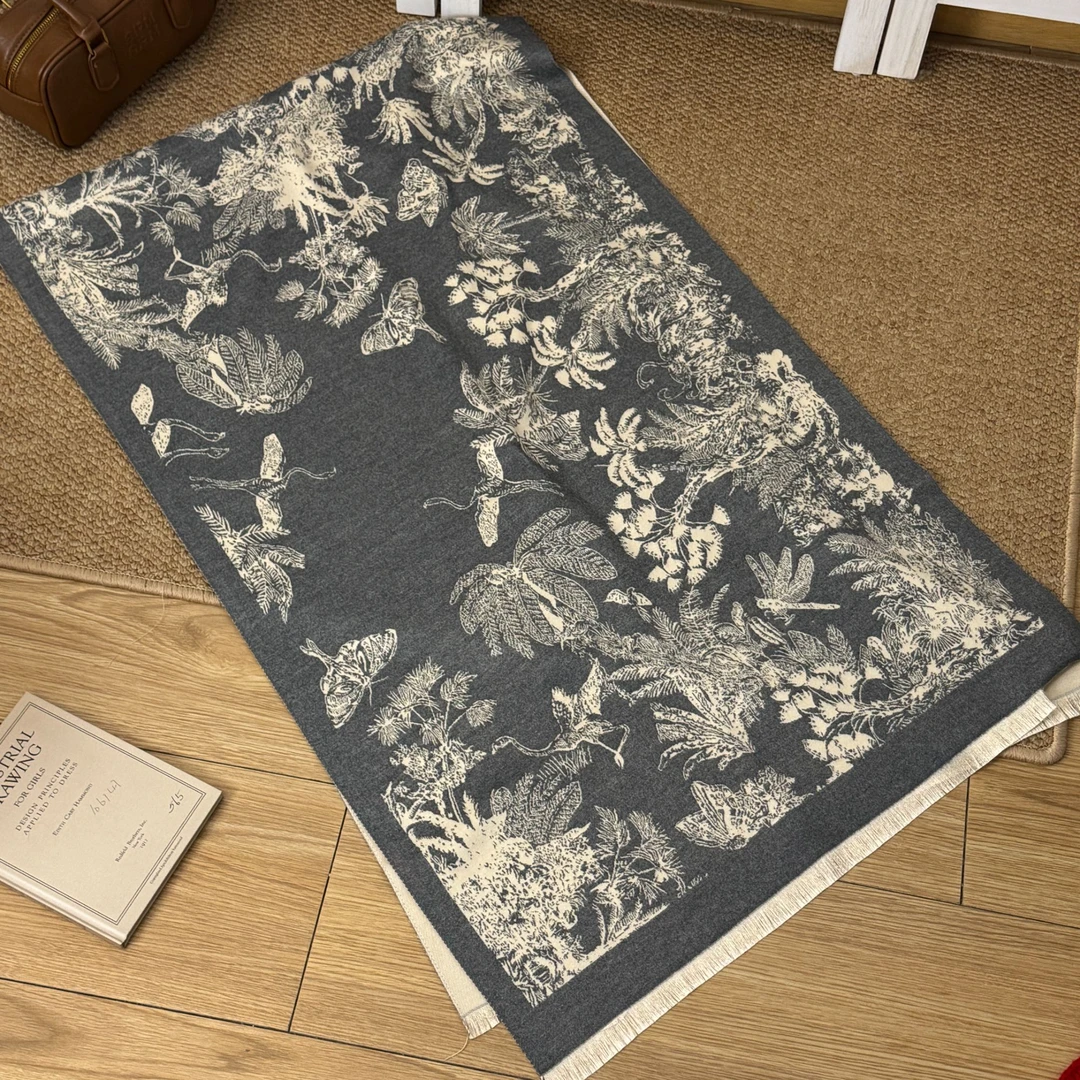 【高级灰蜻蜓】两用披肩高级灰色百搭保暖围巾