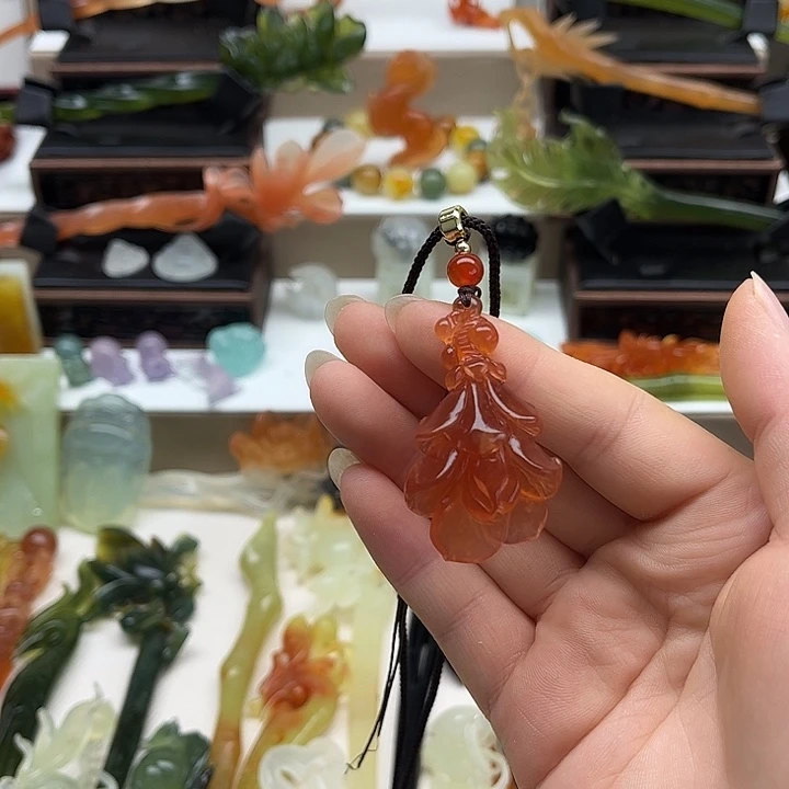 我***天蛇纹石玉未镶嵌岫玉发簪