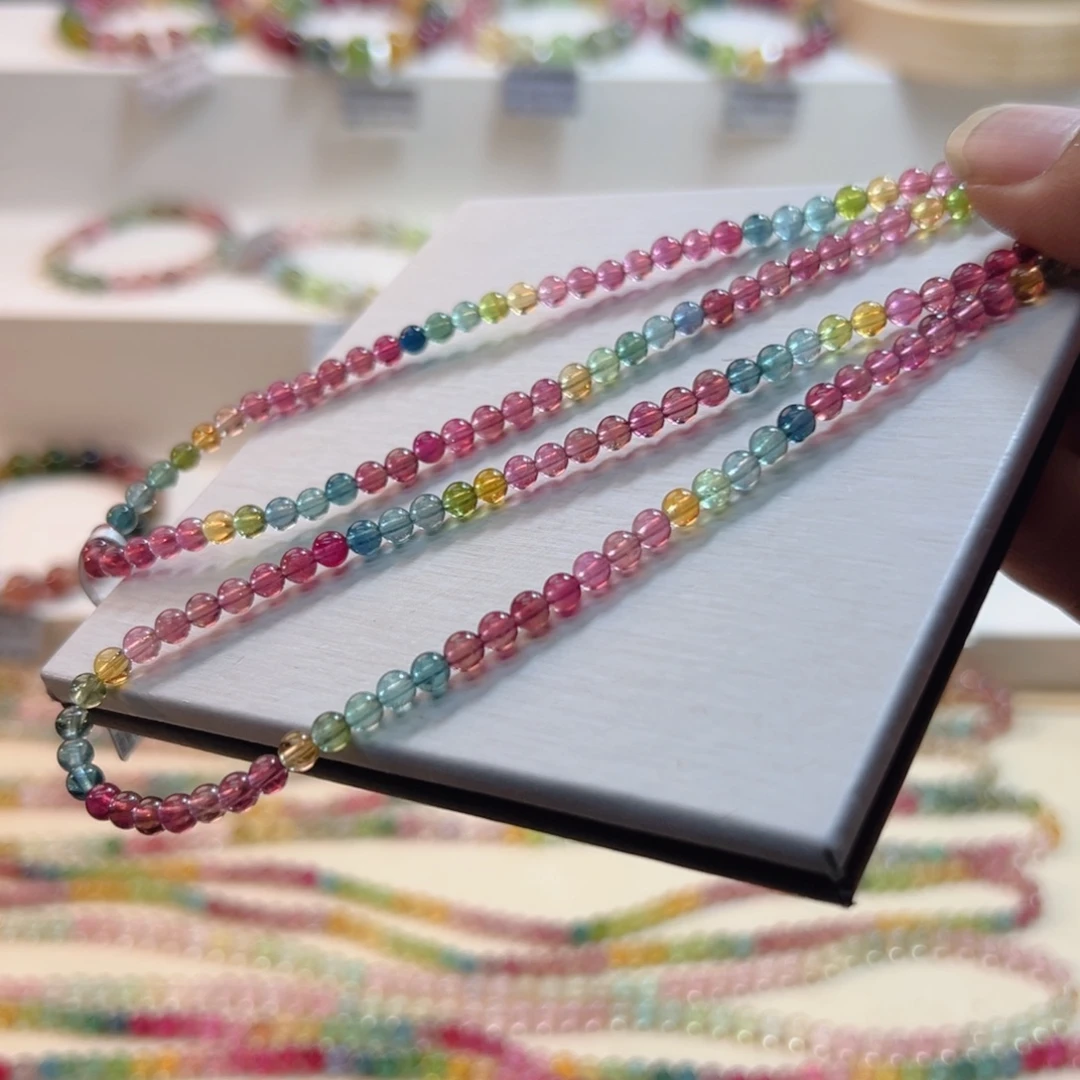 未镶嵌碧玺手链碧玺