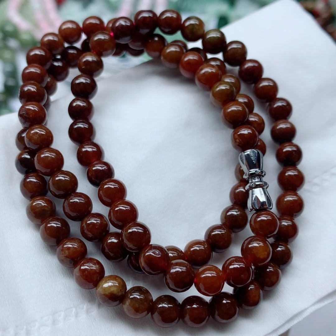 翡翠颈饰未镶嵌手串