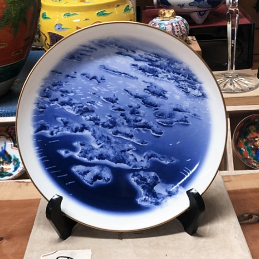 【闪购商品】碗骨瓷米兰赏盘直径19.5