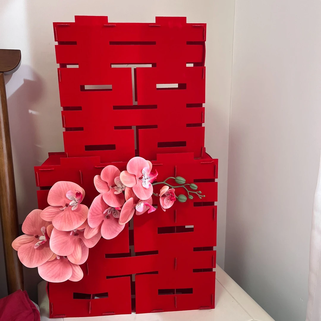 手机实拍植绒立体喜字摆件结婚装饰布置客厅婚房喜字贴婚房装饰
