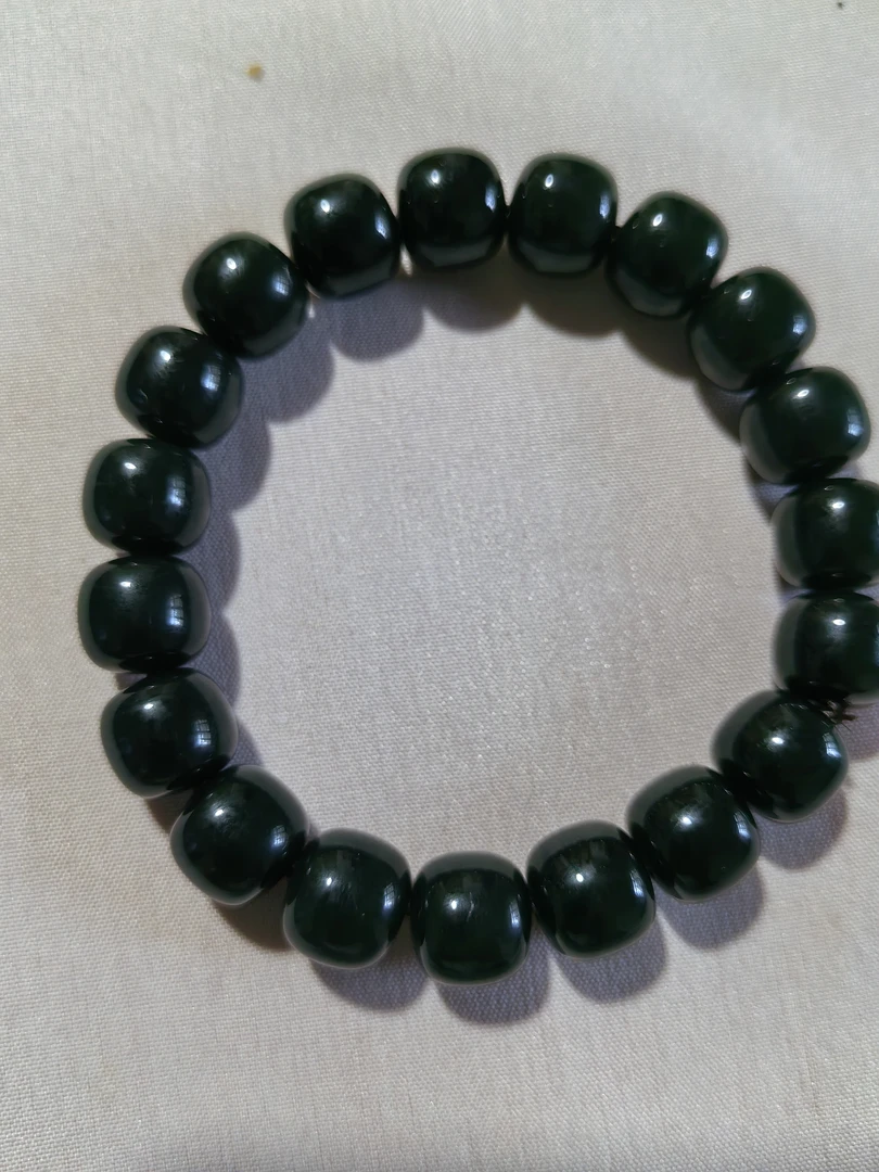 非金属大理石手链 老型珠单圈手串时尚百搭男女款