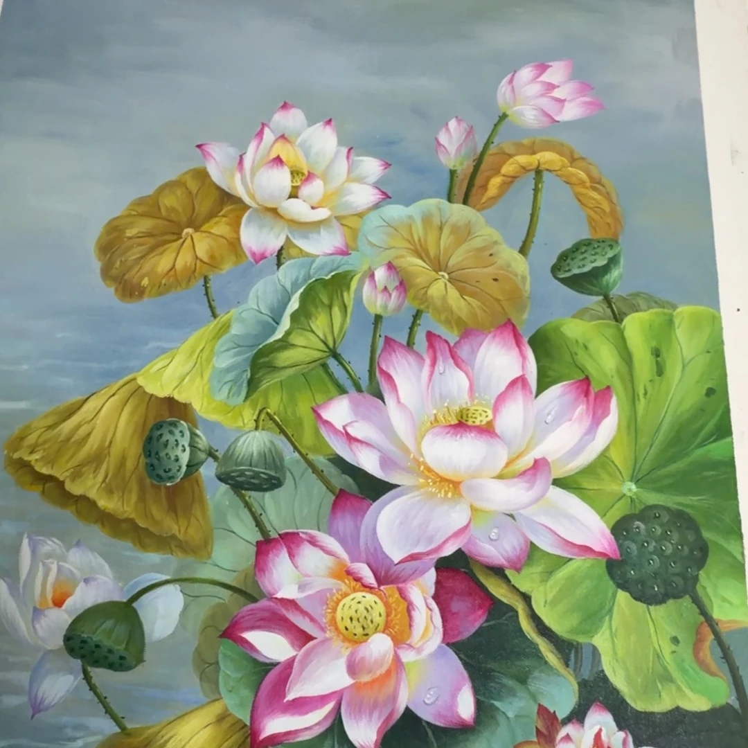 油画加油加油努力加油努力