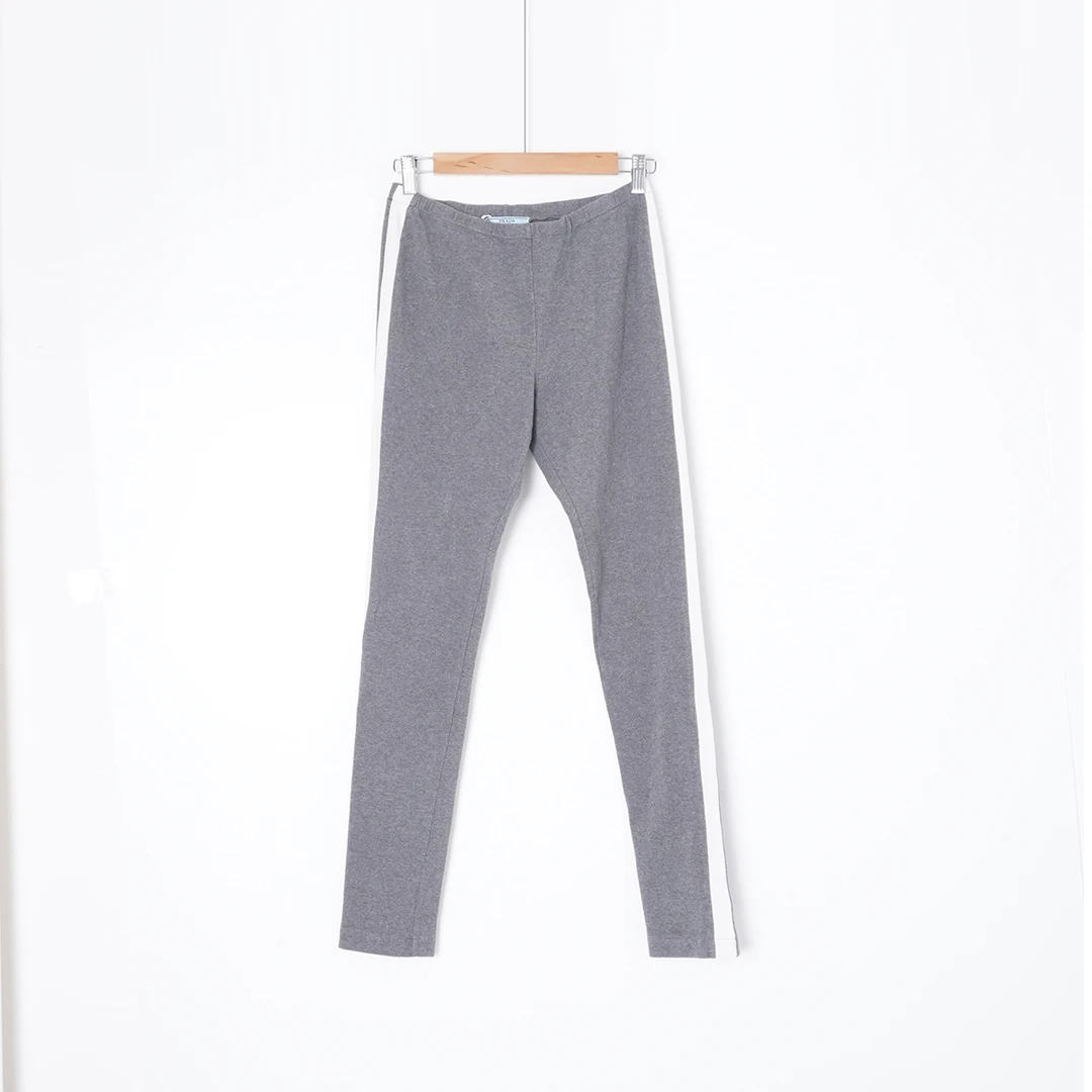 95新 Prada/普拉达 棉/TH0584/长裤/M码灰色