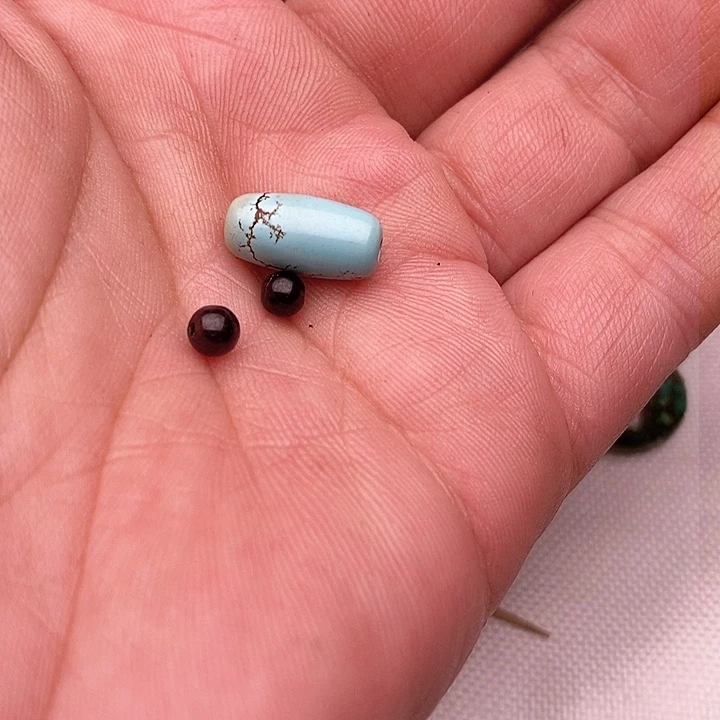 黑曜岩未镶嵌颈饰