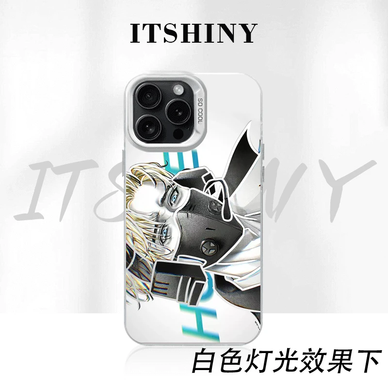 蜂医手机壳彩银适用于苹果华为荣耀小米VIVOPPO一加42