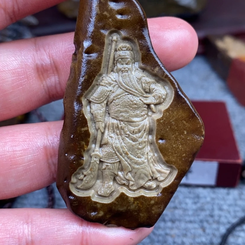 【闪购商品】原石雕刻手把件