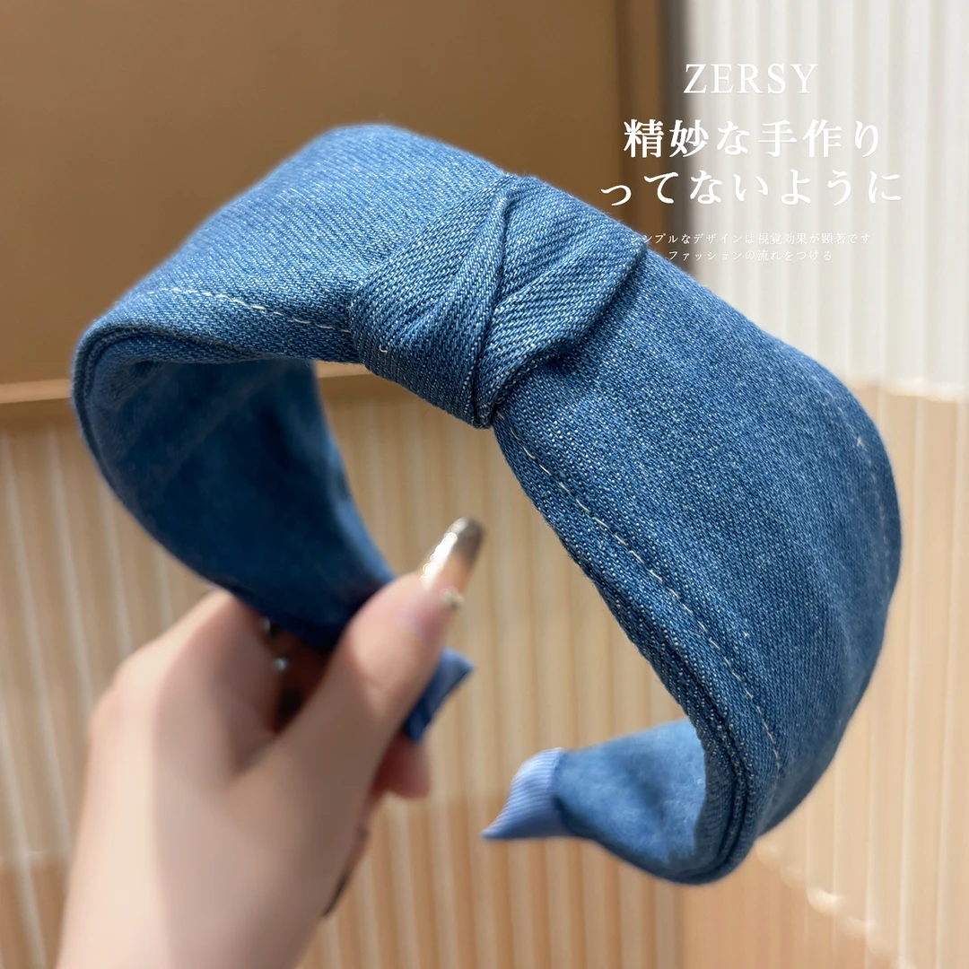 宽边发箍女2025新款高级感洋气时尚发卡日常外戴高颅顶遮白发头箍