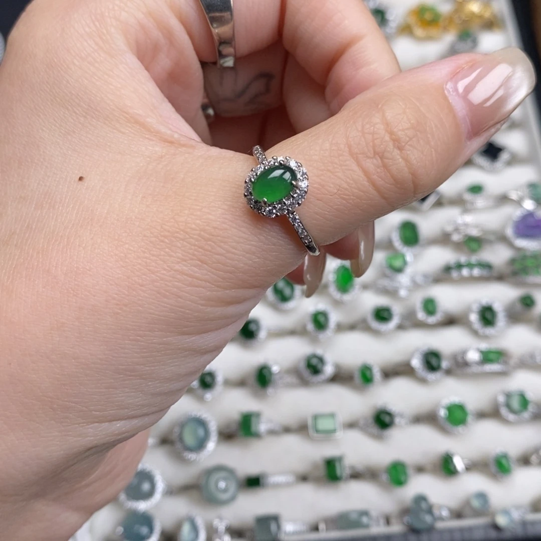 未镶嵌挂件翡翠翡翠