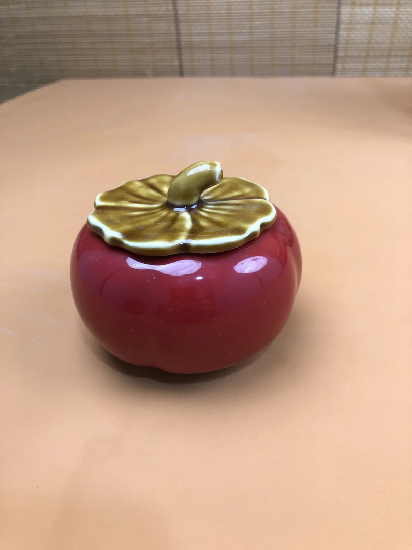 柿柿如意茶叶罐小容量装