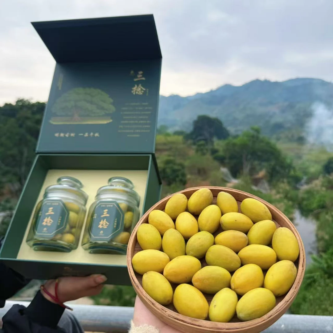 乡里阿蓉【378年下寮村三捻橄榄】正宗老树丛三捻三棱橄榄潮汕特产