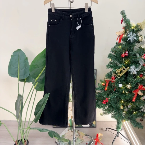A249 冬季加绒直筒裤 裤长103