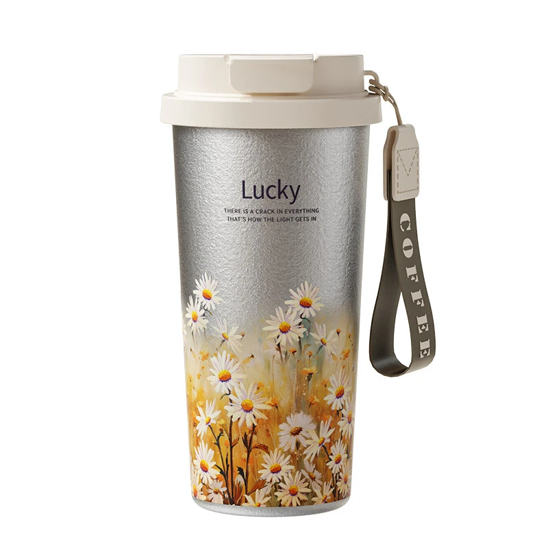 纯钛水杯男女高档便携钛杯保温杯咖啡杯泡茶水分离伴手礼轻奢