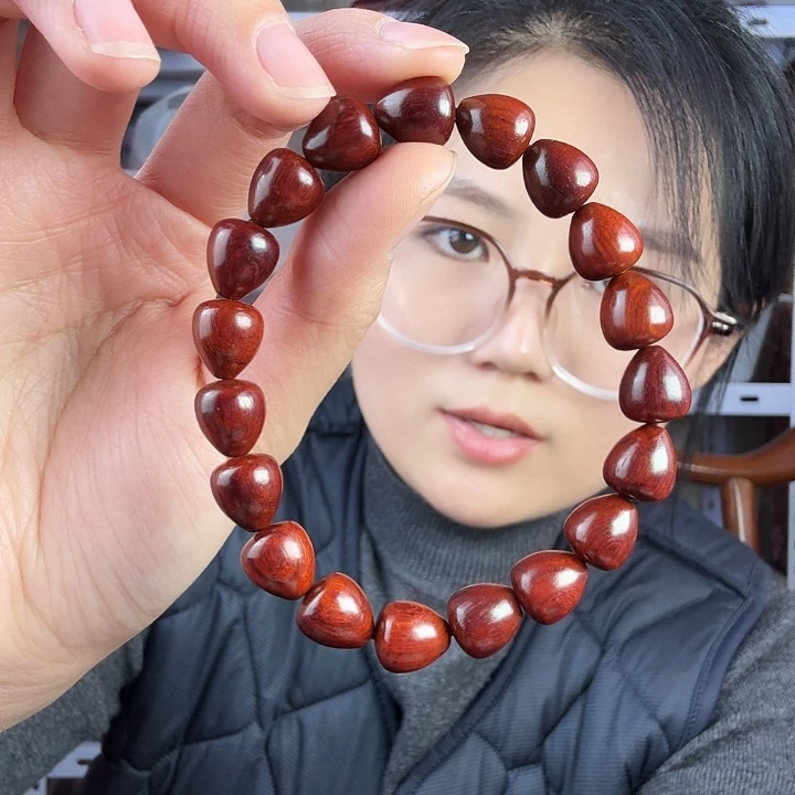 檀香紫檀（小叶紫檀）小叶紫檀心形