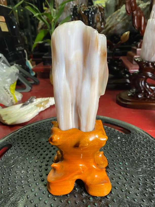 家居摆件 树化玉 奇石摆件 09