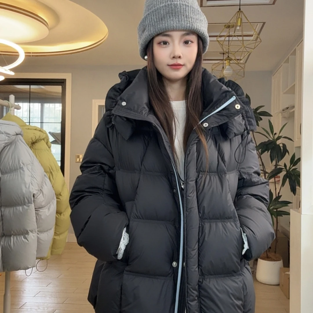 【大路哥专属90白鸭绒】新款显瘦气质原创简约大方加厚韩系新款