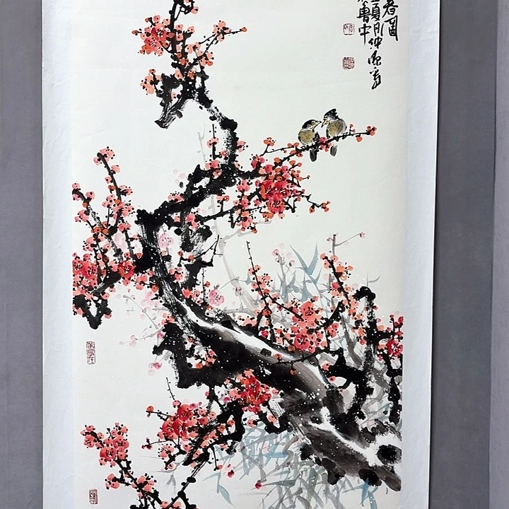 国画亲笔手绘放心去藏