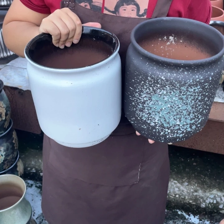紫砂花盆口18高22正品正品