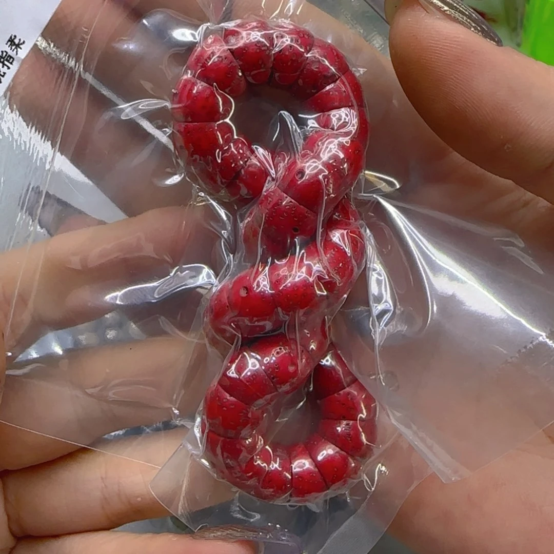 星月菩提手串108王者朱供星月菩提1.0大肠单圈