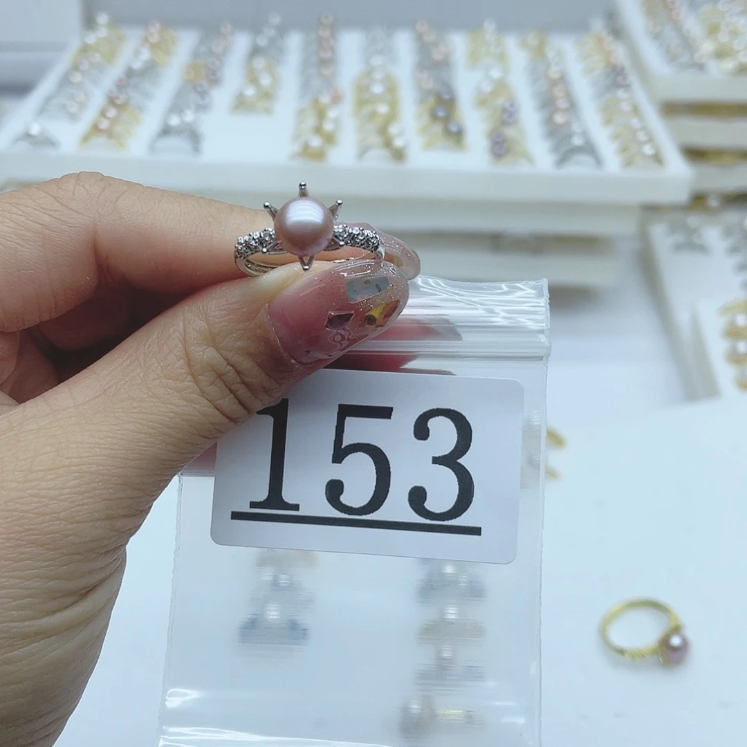 淡水珍珠珠宝奇石合金153