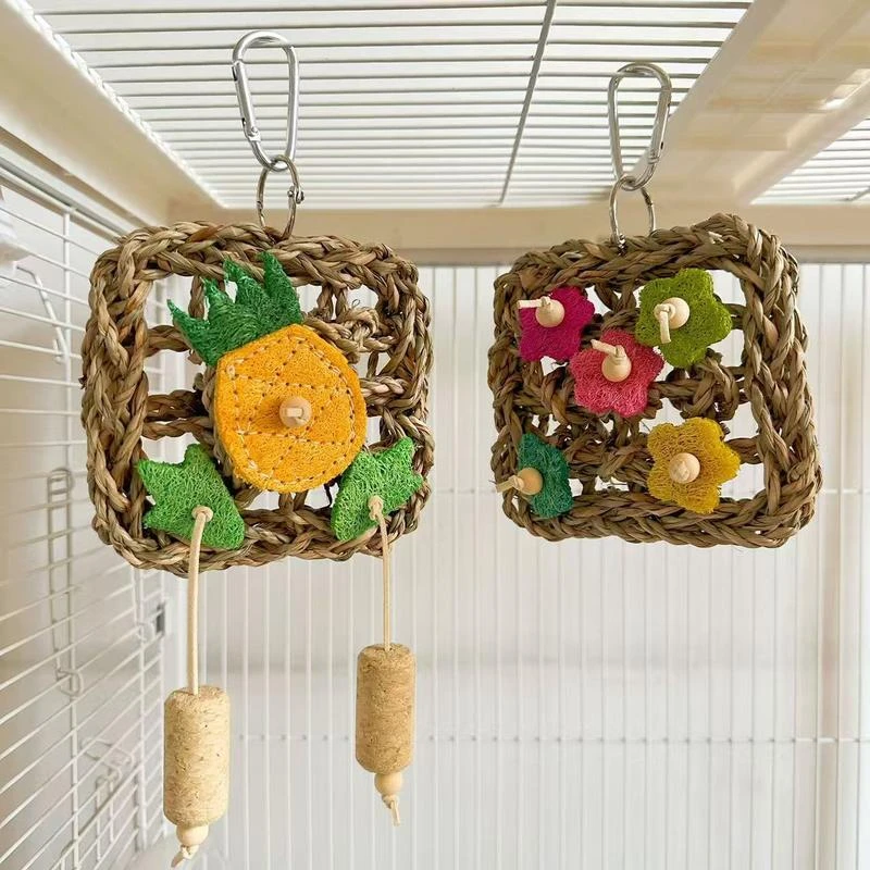 鹦鹉玩具鸟玩具攀爬网牡丹虎皮玄凤小太阳和尚啃咬解闷磨牙发泄