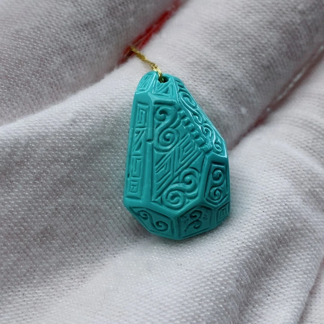 绿松石配饰未镶嵌马*