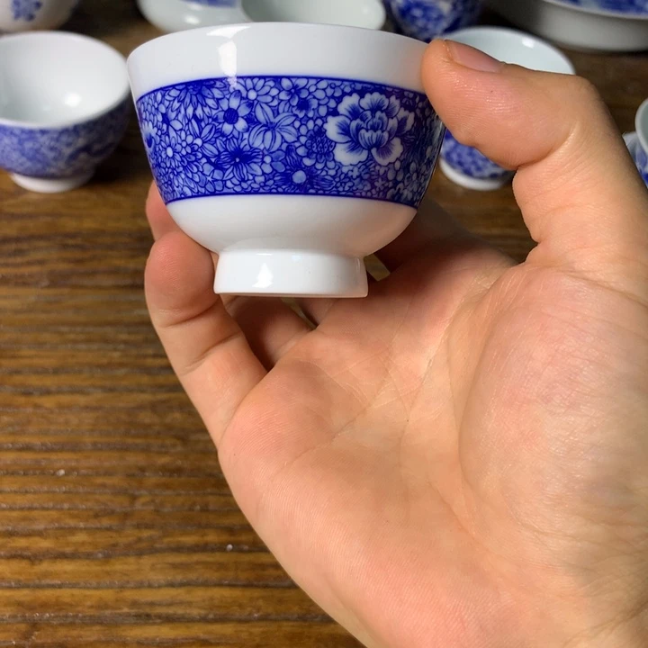 ⭐️****景德镇陶瓷青花主人杯