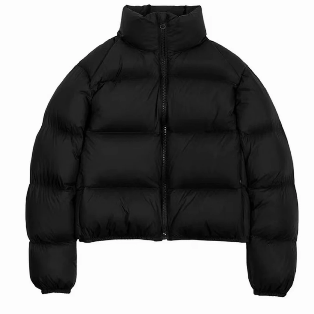 2025款肯豆风短款直筒型白鸭绒冬季ins韩版休闲百搭羽绒服