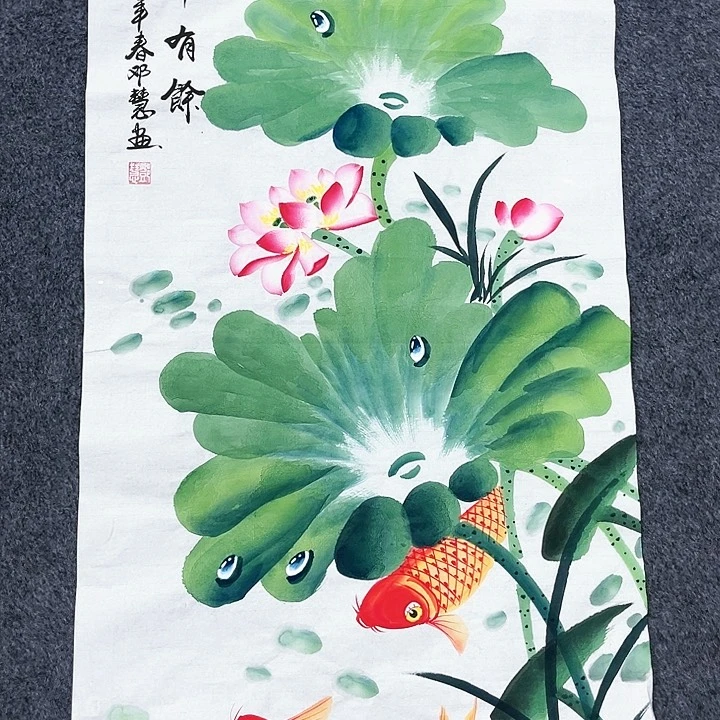 客厅年画花鸟画装饰画
