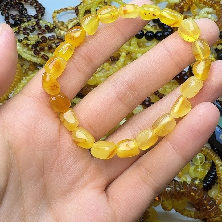 琥珀未镶嵌珠宝奇石