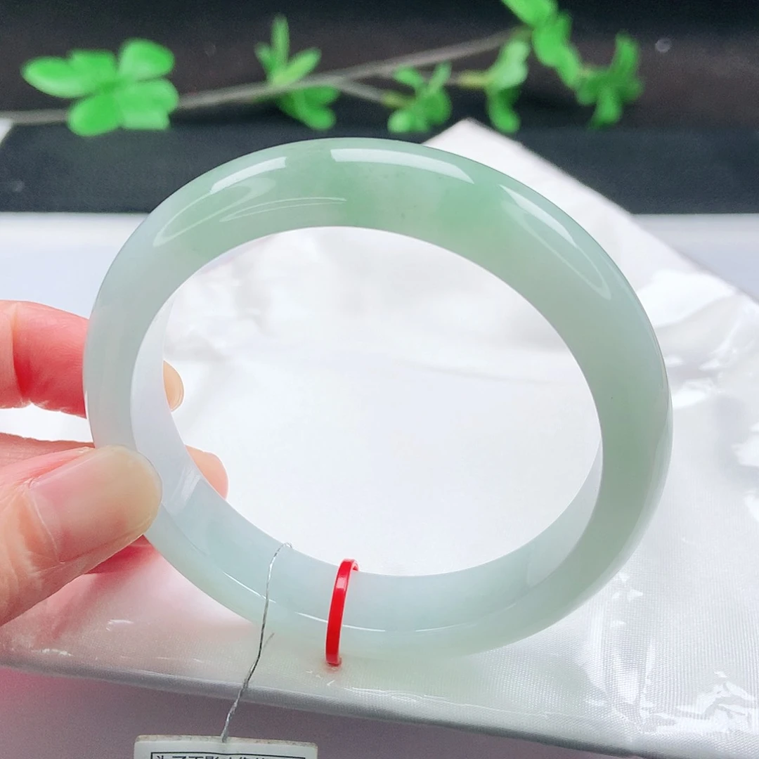 未镶嵌手镯翡翠58圈