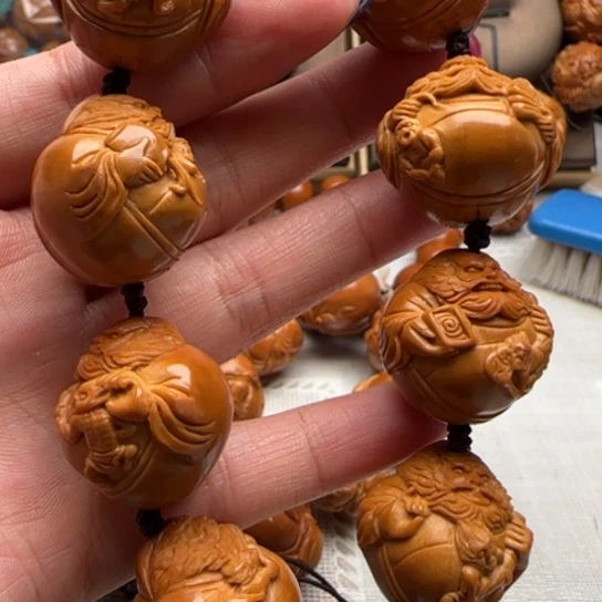 手串橄榄核橄榄雕雕刻工艺品